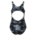 thumbnail image 3 of Vedolay Womens Summer Tummy Control Backless Print Swimwear Set,Black S, 3 of 4