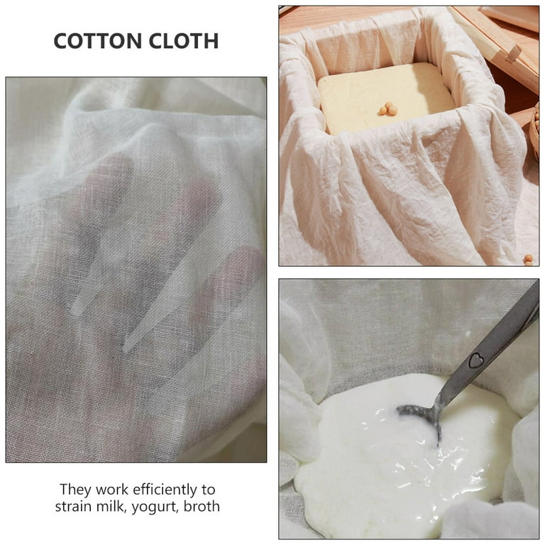 Mat Steamer Cotton Straining Cheesecloth Cloth Cheese Yogurt Steamer Wine Straining Machine Press Tea Maker Makers Dim, Size: 95x95cm