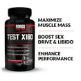 Force Factor Test X180 Testosterone Booster for Men with Fenugreek