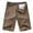 Coffee, variant on Turilly Men's Shorts Casual Pure Color Outdoors Pocket Beach Work Trouser Cargo Shorts Pant