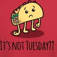 thumbnail image 3 of CafePress - Not Taco Tuesday Black T Shirt - Men's Classic Graphic Cotton T-Shirt, 3 of 4
