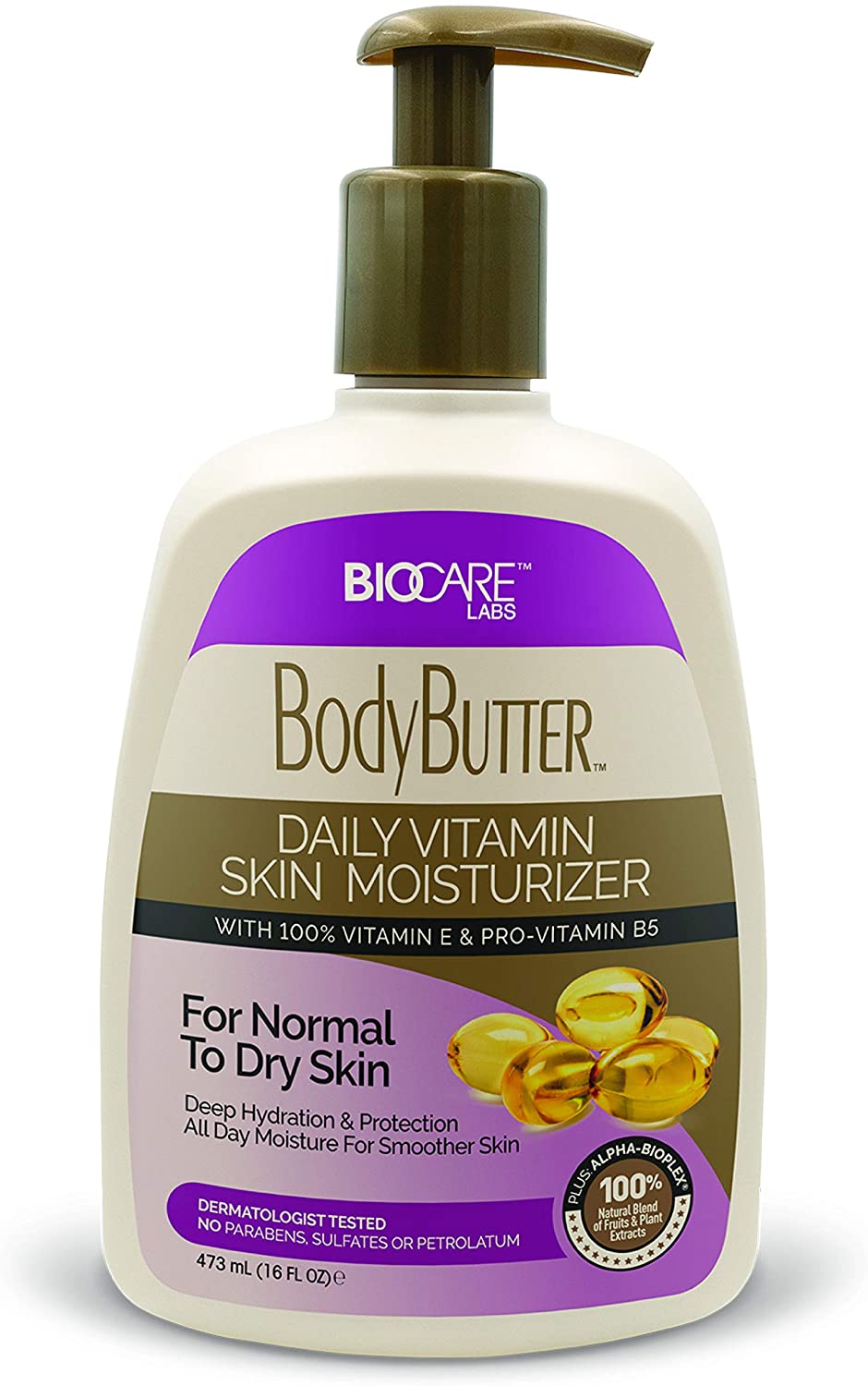 Biocare Daily Vitamin Skin Moisturizer with Vitamin E and Pro Vitamin