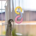 thumbnail image 2 of Interesting Climbing Toy Sugar Glider Playing Toy Household Hanging Rope Ring Toy, 2 of 8