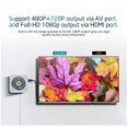 thumbnail image 4 of DVD Player with 1080P Output for TV Plays DVDs & CDs, Pull Switch with Remote Control, 4 of 6