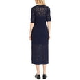 thumbnail image 2 of Luxely womens  Midi Dress, l, Blue, 2 of 3
