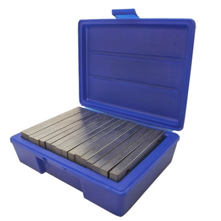 

8 Pair 1/2 Steel Parallel Set 6 Long 0.0002 Square Precision 7/8in - 1-3/4