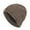 Khaki, variant on Couples Fashion Winter Knit Beanie Sport Style Solid Striped Warm Hat Outdoor Thermal Skull Cap for Men and Women
