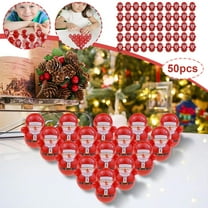 Bulk 50Pcs Santa Tumbler Toys for Kids, Novelty Christmas Santa Claus Dolls, Fun Interactive Spinning Party Favors, Holiday Decorations, Stocking Stuffers
