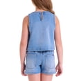 thumbnail image 3 of U.S. Polo Assn. Girls Knit Denim Top, Sizes 4-18, 3 of 5