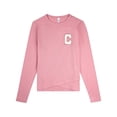 thumbnail image 6 of MeMoi Ribbed C-Patch Crossover Hem Long Sleeve T-Shirt - Girls - Female, 6 of 11