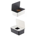 thumbnail image 1 of Caja de Almacenamiento de 2 Piezas para Mascarillas, Dispensador de Toallitas, Caja de Almacenamiento de Pañuelos Baoblaze cubierta de la caja de almacenamiento, 1 of 8