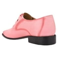 thumbnail image 5 of LIBERTYZENO Men's Classic Formal Oxford Shoes Lace up Leather Dress Shoes, Pink, 5 of 10
