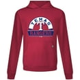 thumbnail image 2 of Men's Levelwear Red Texas Rangers Relay Banner Arch Pullover Hoodie, 2 of 3