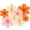 Pink Orange Light-yellow, variant on Jinswick Paper Flowers Party Decorations 9 Pcs,Blue Flower Ornaments Wall Backdrop for Hanging Classroom Decor Spring Party Decorations Wedding Fiesta Birthday Party
