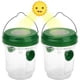 thumbnail image 1 of Trampa para avispas con energía solar de 2 piezas con luz LED, trampas para insectos, trampa para insectos, trampa para miel, abejas, avispones, mosquitos, Drosophila para jardín interior y, 1 of 5