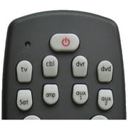 Qfx Rem-8 Tv Remote Universal Black
