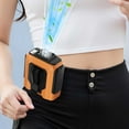 thumbnail image 1 of Xihbxyly Ventilador de Cintura, Recargable Por Usb, con Pantalla Digital Inteligente y Función de Linterna de Emergencia, Ideal para Actividades Al Aire Libre Como Acampadas y Senderismo, Compañero d, 1 of 6