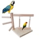 thumbnail image 3 of Soporte de Gimnasio de Madera para Loros de Mesa, Columpio para Pájaros, Escalera de Escalada Hecha a Mano, 3 of 6