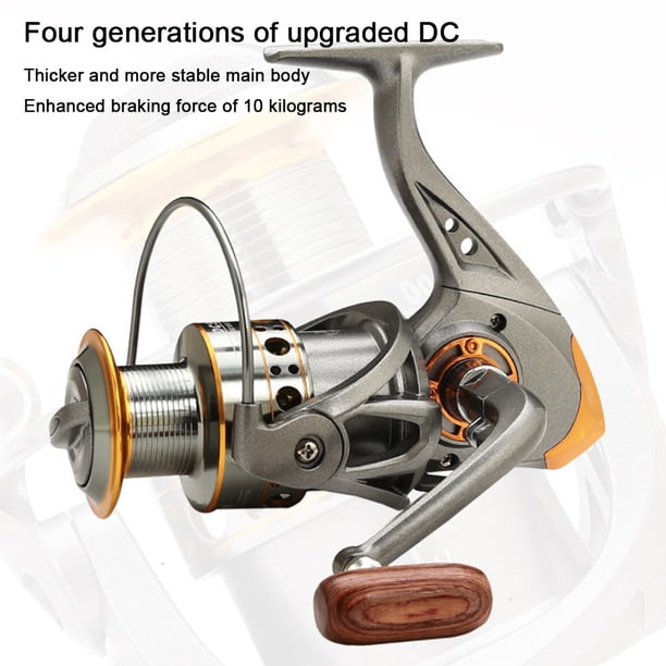 cnc fishing reel Mavllos Skadi Bass Spinning 7+1BB Metal Spool 5.5:1 Gear Sta MAVLLOS 25lb drag HISAHRK CNC Machined fish and