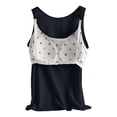 thumbnail image 5 of Noric Maternity Modal Tank Tops Adjustable Strap Nursing Removable Pads Scoop Neck Breastfeeding Camisoles Stretch Loose Fit for Pregnancy, 5 of 9