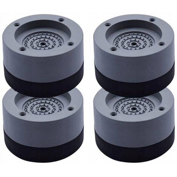 4 piezas estabilizador de lavadora almohadilla antivibración almohadilla antivibración lavadora universal refrigerador lavadora soporte estabilizador de pie brillar Electrónica