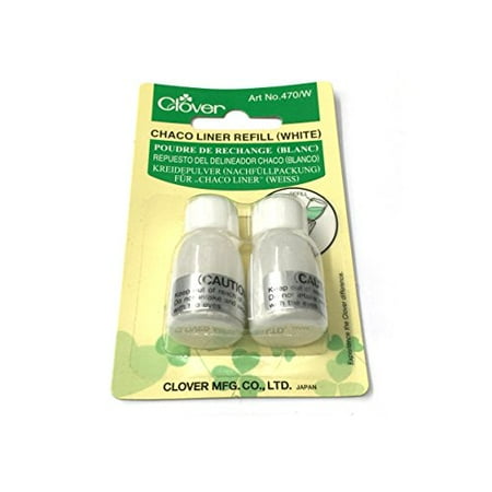 Clover Chaco Liner - Clover Chaco Liner Chalk Powder Refill White - Clover Art No. 470
