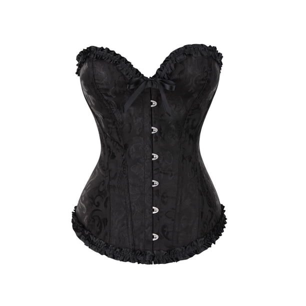 Vestido de novia Ropa interior Jacquard Palacio Corsé de vientre Corsé de pecho y espalda para boda Cinturón moldeador