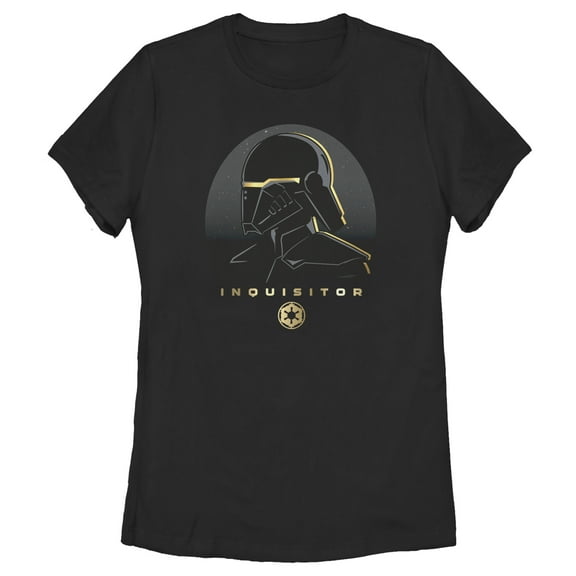 Women's Star Wars Jedi: Fallen Order Empire's Inquisitor  Graphic Tee Black X Large