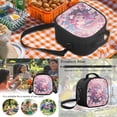 thumbnail image 4 of HUIACONG Water Sakura Axolotl Girls School Backpack 4 Piece Set, 17" Cute Bookbag with Lunch Box for Age 7-13, 4 of 7