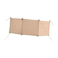 thumbnail image 4 of Parabrisas para exteriores, horno, parabrisas con bolsa de almacenamiento, sombrilla protectora contra el viento Rectángulo 250cmx70cm, 4 of 8