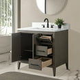 thumbnail image 4 of Vanity Art 36” Single Sink Bathroom Vanity Cabinet with Ceramic Countertop, 4 of 11
