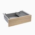 thumbnail image 1 of Desky Minimal Under Desk Drawer - Classic Oak Laminate / Grey, 1 of 10