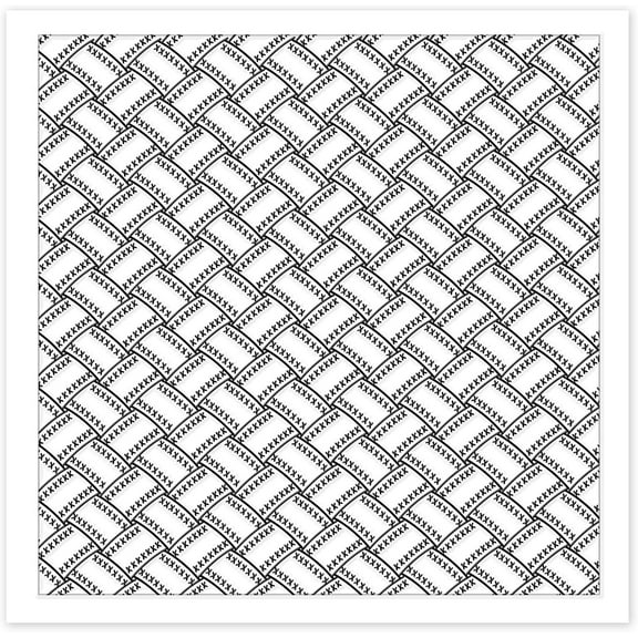 Weaving Texture Background Silicone Texture Stamp Polymer Clay Molds DIY Clay Texture Tools for Clay Pottery Earring Jewelry Making Stamp Engraving Machines Woven Pattern 5.5x5.5inch Mixed Color