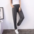 thumbnail image 1 of POINTERTECK Womens Yoga Pants Wide Leg Comfy Drawstring Loose Leisure Straight Lounge Running Workout Legging, 1 of 3