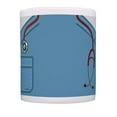 thumbnail image 3 of ThisWear Nursing Gifts Blue Scrubs with Stethoscope Medical School Mug 11 ounce 2 Pack Coffee Mugs Blue, 3 of 4