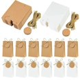 thumbnail image 1 of 50Set Kraft Paper Gift Box with Rope Retro Candy Cookie Bag Wedding Birthday Supplies Packaging, 1 of 7