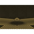 thumbnail image 1 of Ahgly Company Tapis Rectangulaire Lavable en Machine Rouge Brun, 5 Pieds x 7 Pieds, 1 of 7