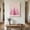 Pink Biege, variant on Ships Next Day Canvas Wall Art 8"x8",Purple Wood Framed Canvas Print Painting,Retro Oil Painting Modern Abstract Art Aesthetics Ready to Hang Small Picture Wall Decor for Bathroom Nursery Kitchen