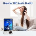 thumbnail image 7 of 128GB MP3 Player with Bluetooth, joliker 2.4" Portable Full Touch Screen Music Player with Speaker and Micro SD Card Slot, MP3 Player with FM Radio,Voice Recording,Earphone,for Kids and Outdoors, 7 of 7