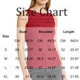 thumbnail image 4 of Womens Sleeveless Racerback High Neck Casual Basic Cotton Ribbed Fitted Tank Top with High Round Neck and Slim Fit Red S, 4 of 6