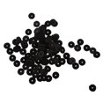 thumbnail image 3 of espaciadoras de cuero PU especial, 100 Uds., fabricación de joyas redondas, 10mm, negro Zulema Granos del espaciador de los granos del espaciador, 3 of 8