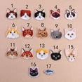 thumbnail image 1 of 17 Patchs pour Chats Thermocollants, Patchs pour Animaux Cousus, Patchs Décoratifs Brodés, 1 of 3