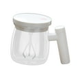 thumbnail image 3 of Taza de café portátil con agitación automática de 13.5 oz, agitador de bebidas, agitador automático Blanco, 3 of 9