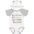 thumbnail image 3 of Inktastic West Virginia Grandma Loves Me Boys or Girls Baby Bodysuit, 3 of 5