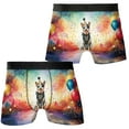 thumbnail image 3 of Hello 2025 Australian Cattle Dog Celebrates Happy New Year Firework Balloon All Over Print Boxer Briefs Underwear for Men Dad Heeler Lover Gifts - 02024, 3 of 6