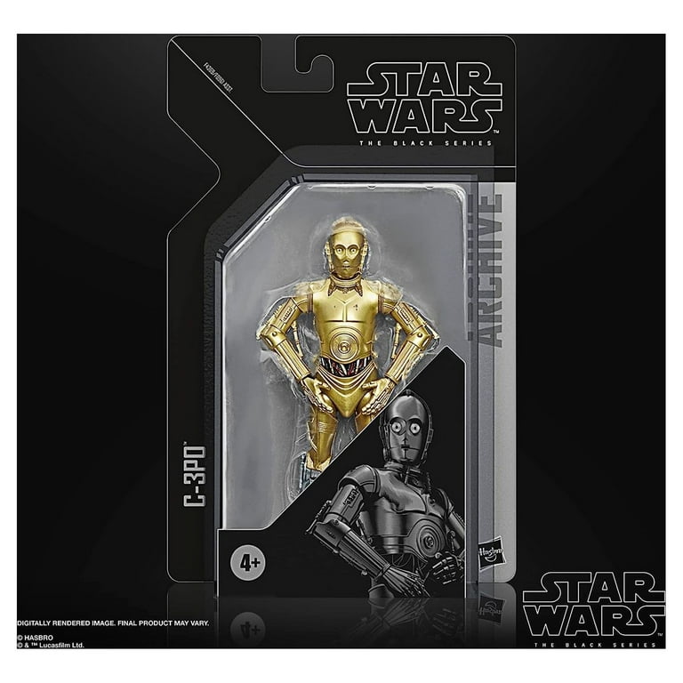 Star Wars The Black Series Archive C-3PO Action Figure - Poseable