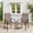 Brown, variant on Vicllax Outdoor Patio Dining Chairs Stackable High Back Metal Frame with Textilene, Set of 2, Gray