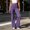 Purple, variant on LVHAOGJOB Womens Yoga Pants Elastic Waisted Leggings Full Length Stretchy Gym with Pockets Pants for Juniors Solid