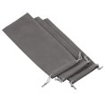 thumbnail image 1 of Unique Bargains 25x10cm Microfiber Pouch, 3Pcs Soft Storage Drawstring Gift Bag, Gray, 1 of 5