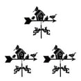 thumbnail image 2 of Transemion Add Style To Garden Exquisite Wind Direction Indicator Good Gift Weather Vane 3Set, 2 of 6